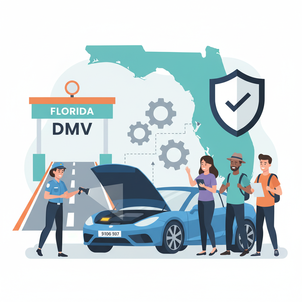 Why VIN inspection matters for imported vehicles in Florida illustration
