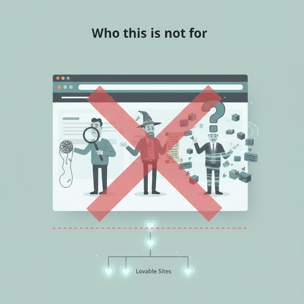 Who this is not for illustration