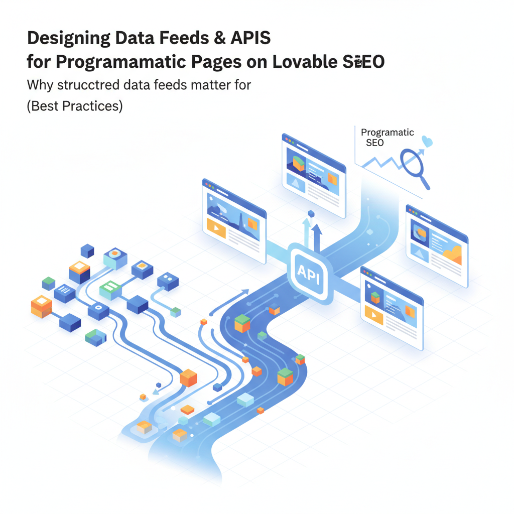 Designing Data Feeds & APIs for Programmatic Pages on Lovable Sites (Best Practices)