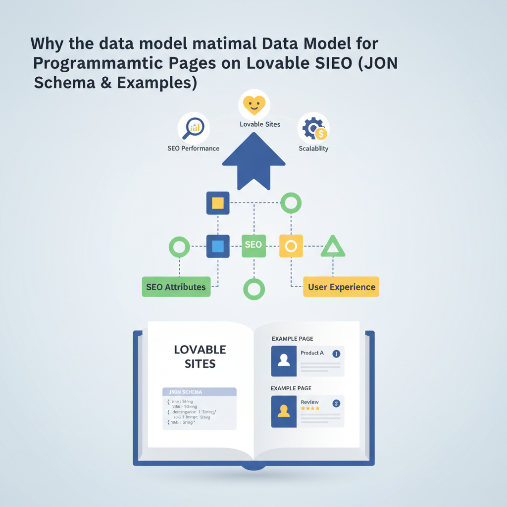 How to Define the Optimal Data Model for Programmatic Pages on Lovable Sites (JSON Schema & Examples)