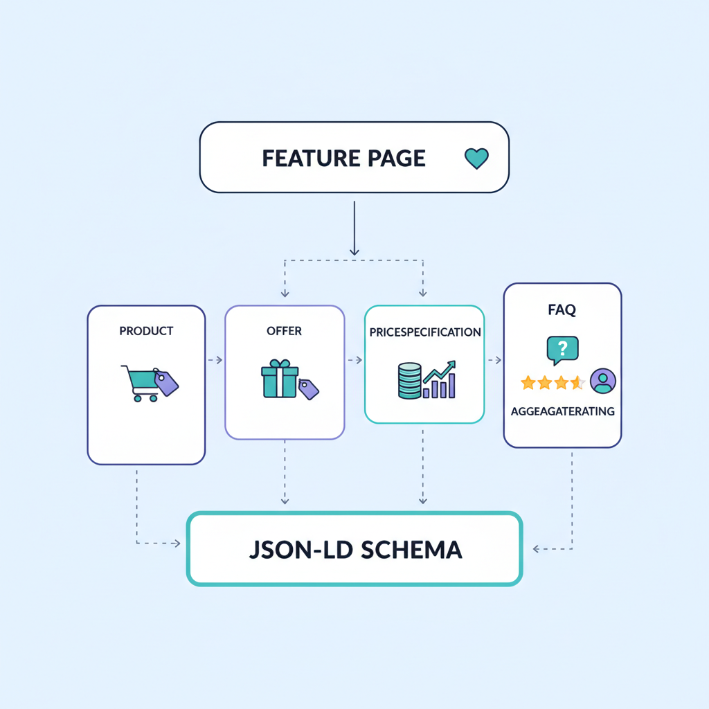 Feature Page Schema Templates for Lovable: JSON-LD Examples for Product & Pricing Pages