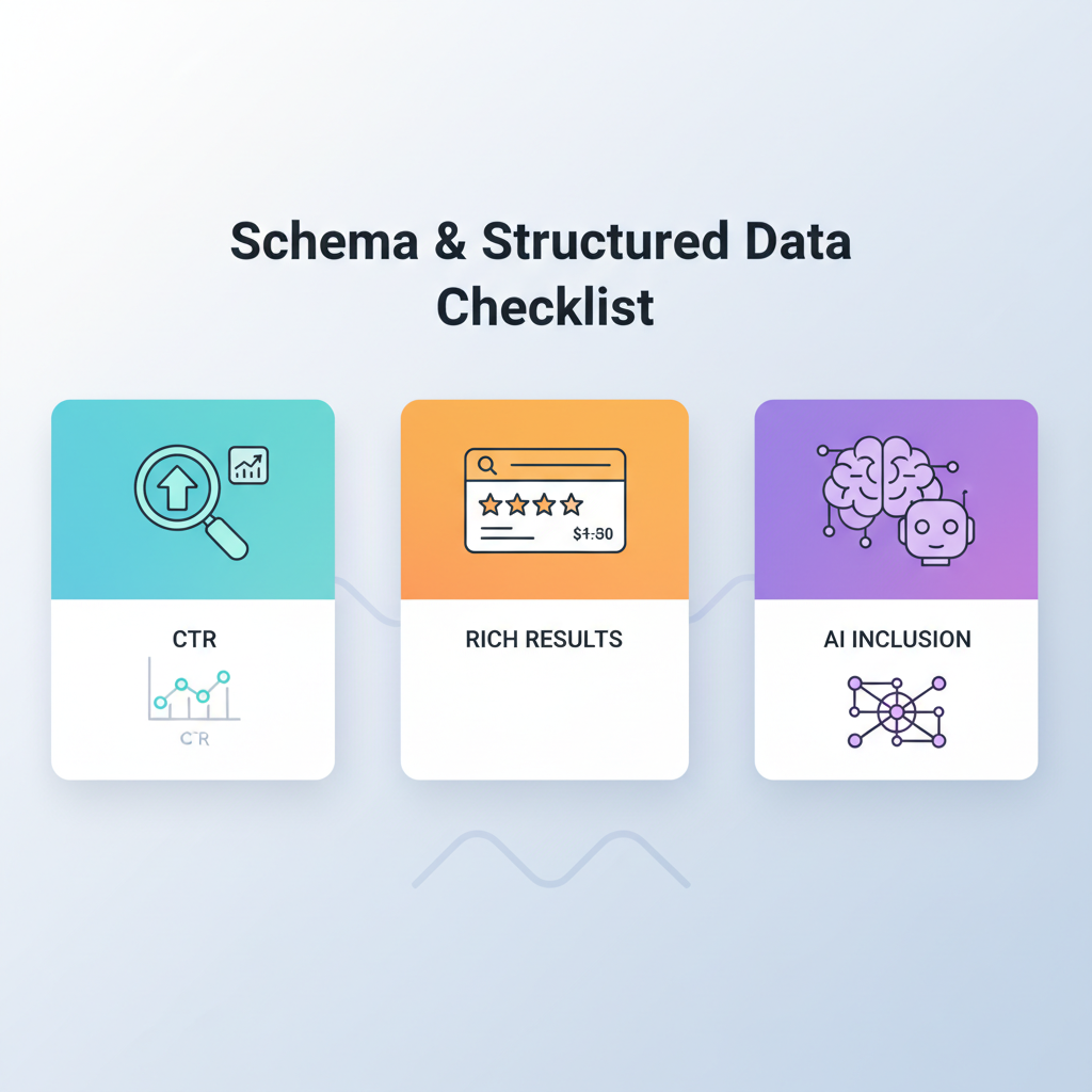 Why structured data matters for pricing & comparison pages (CTR, rich results, AI inclusion) illustration