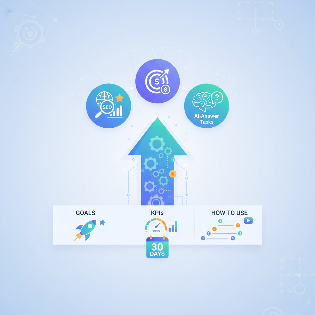 30‑Day Pre‑Trial Optimization Plan for Lovable SaaS: SEO, CRO & AI‑Answer Tasks to Close More Trials
