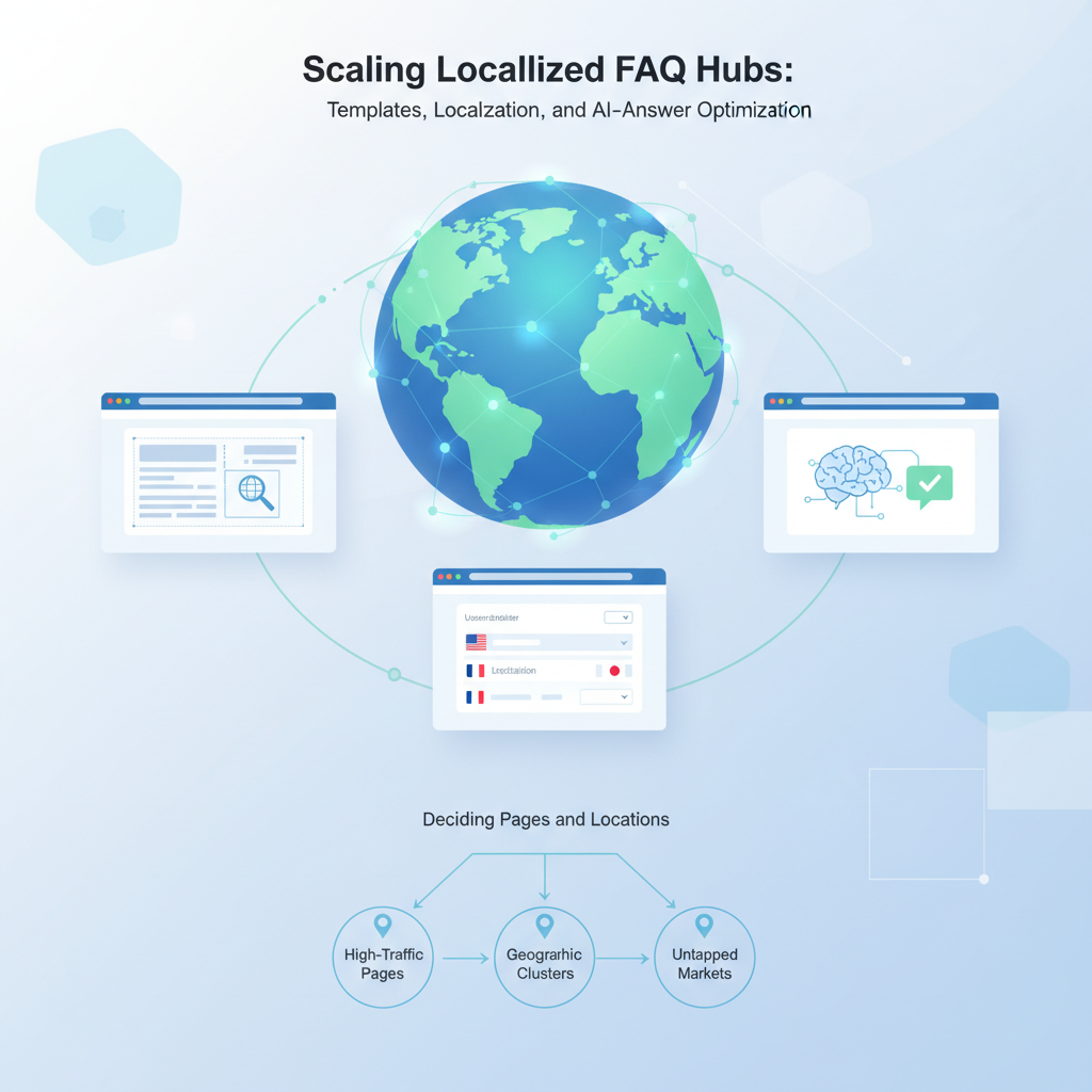 Deciding which pages and locations to localize illustration