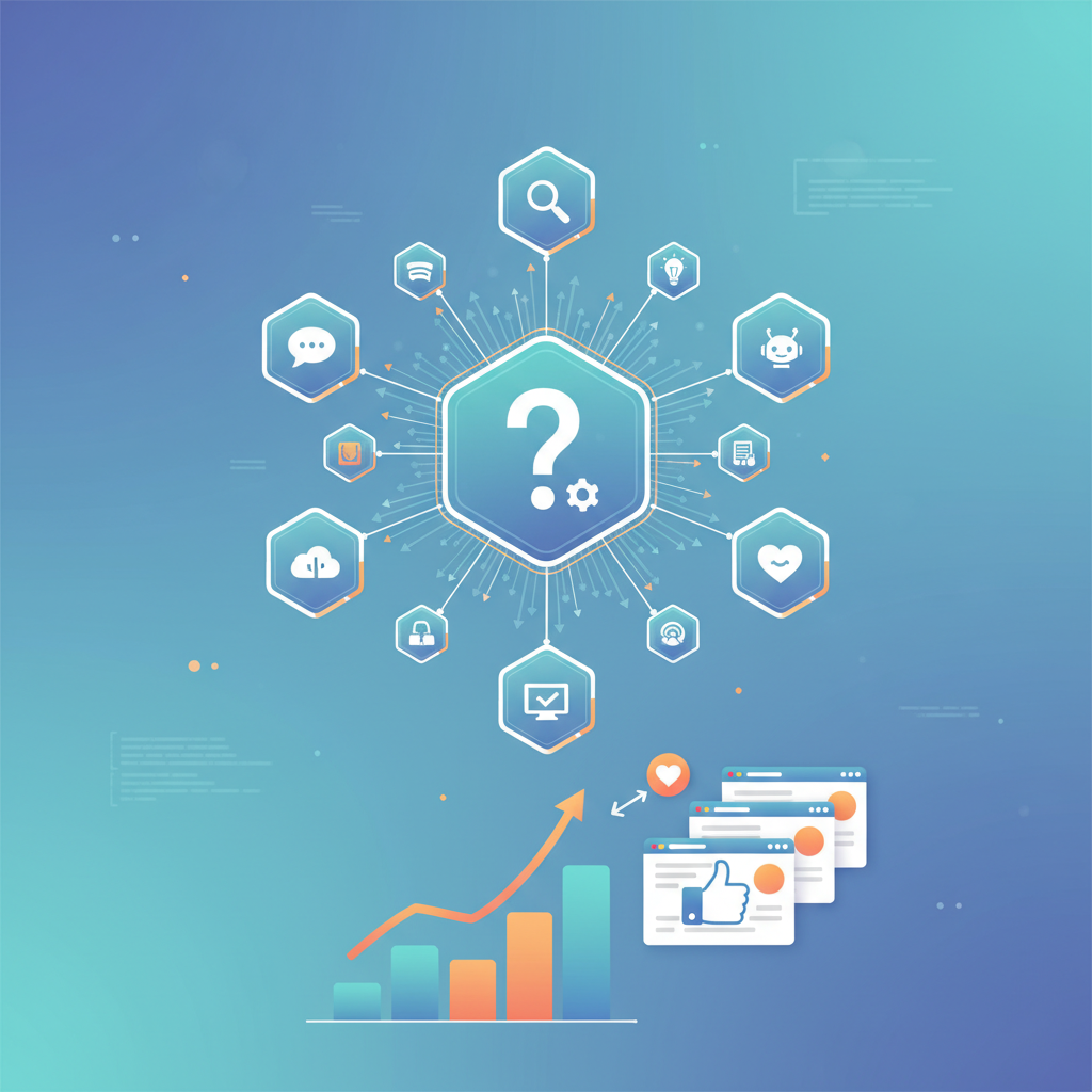 What is a programmatic FAQ hub? illustration