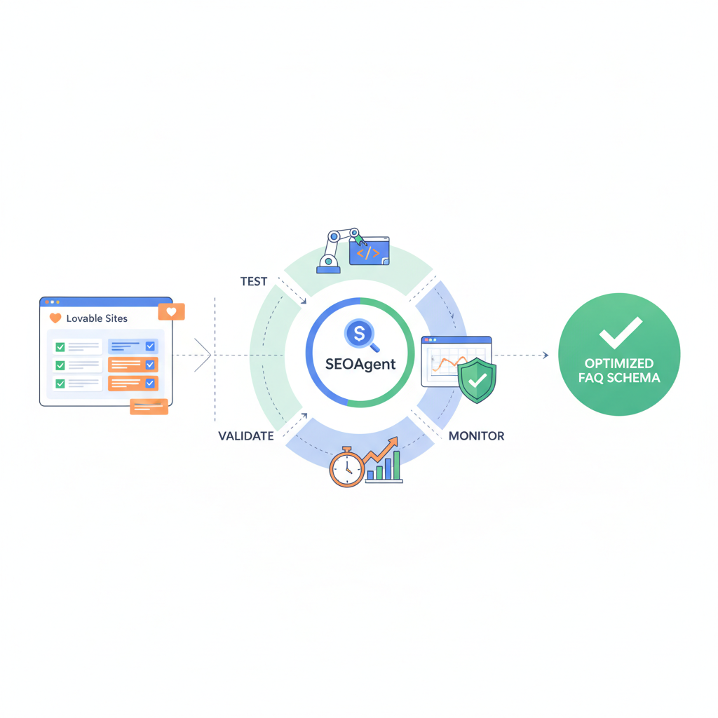 How to Test, Validate, and Monitor FAQ Schema on Lovable Sites Using SEOAgent