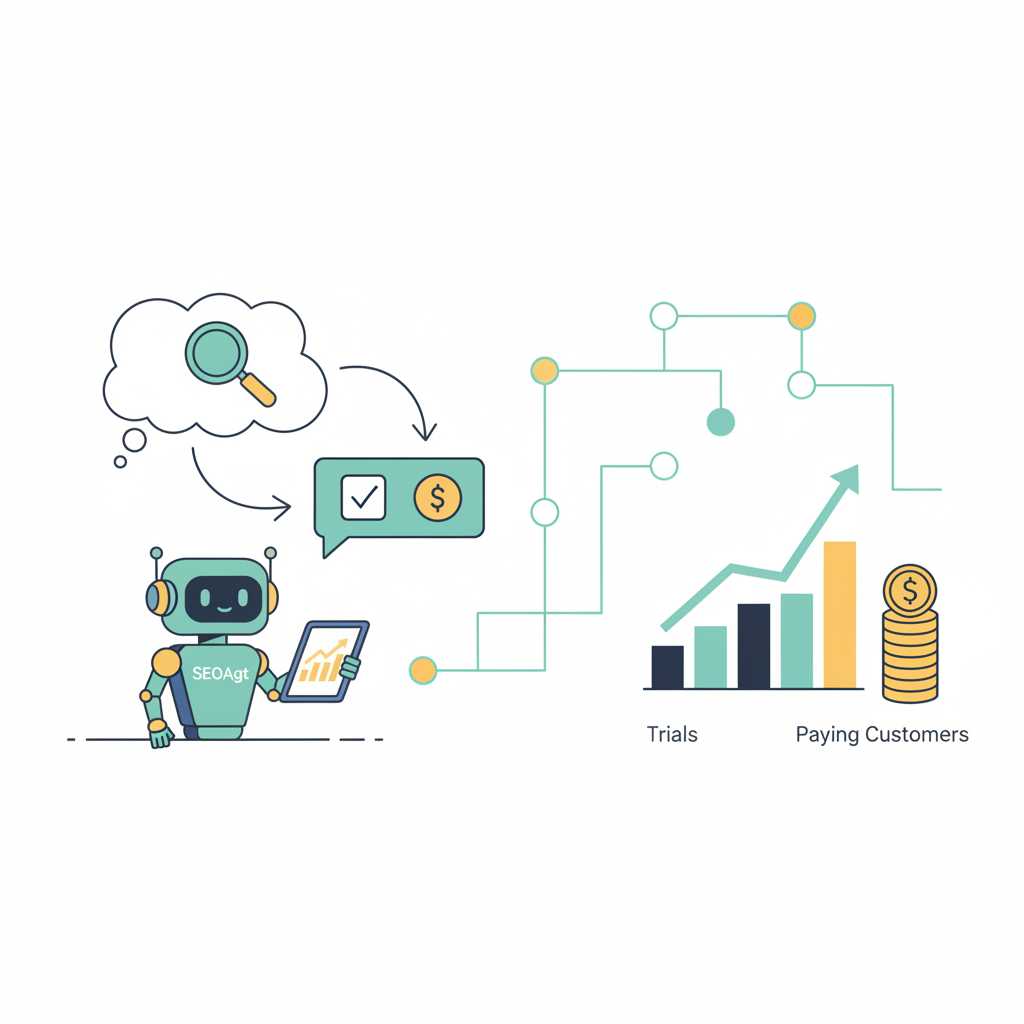 Question-led opening and concise answer illustration