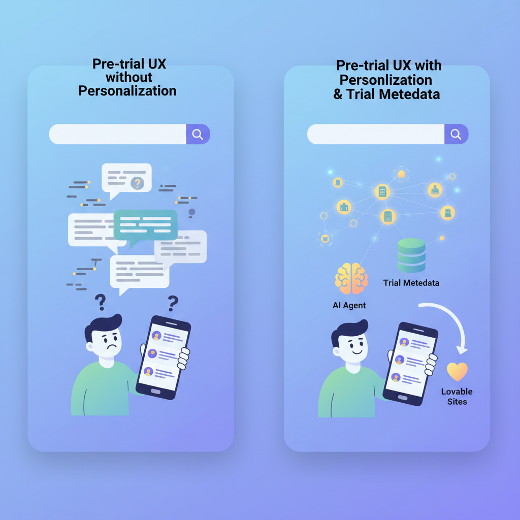 Personalizing Pre-trial AI Answers with Trial Metadata in SEOAgent for Lovable Sites