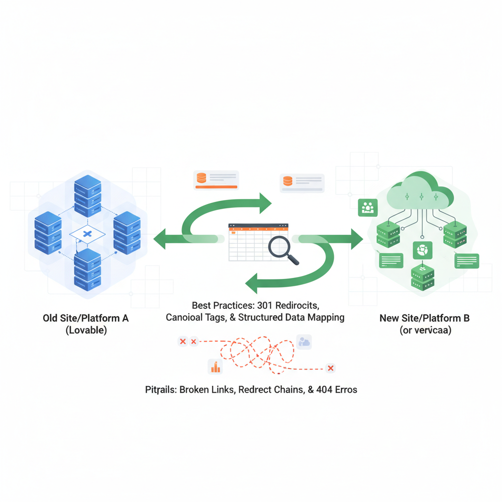 Redirect mapping fundamentals (best practices & pitfalls) illustration