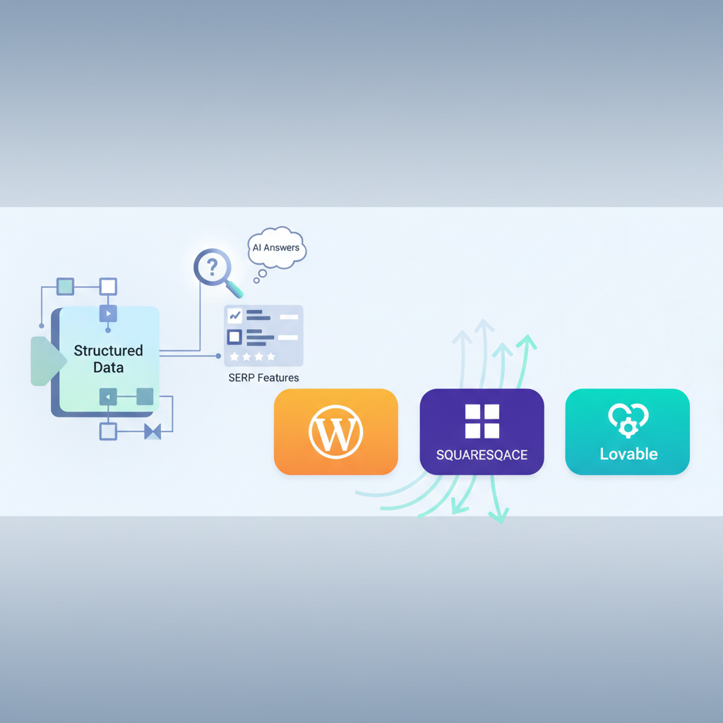 Does Lovable's Structured Data Outperform WordPress and Squarespace for AI Answer Inclusion?