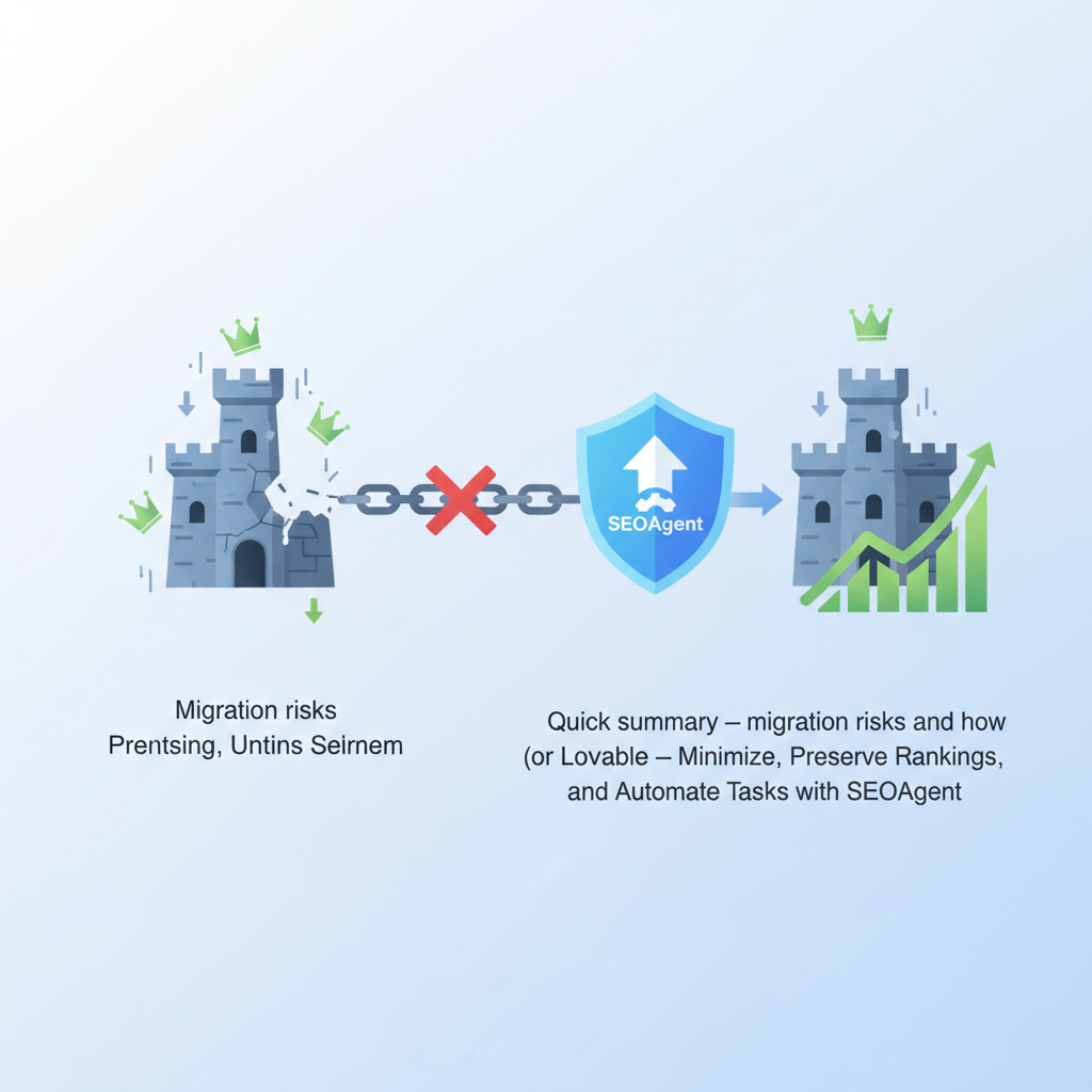 SEO Migration Checklist for Moving to (or From) Lovable — Minimize Downtime, Preserve Rankings, and Automate Tasks with SEOAgent