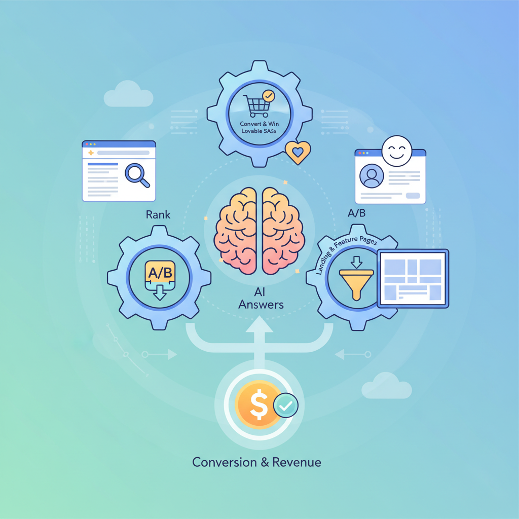 Conversion SEO for Lovable SaaS: Build Landing & Feature Pages That Rank, Convert, and Win AI Answers