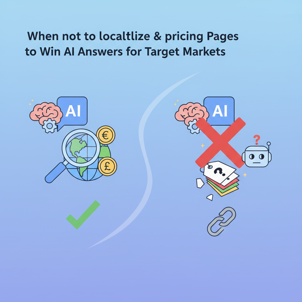 Localize Product & Pricing Pages to Win AI Answers in Target Markets