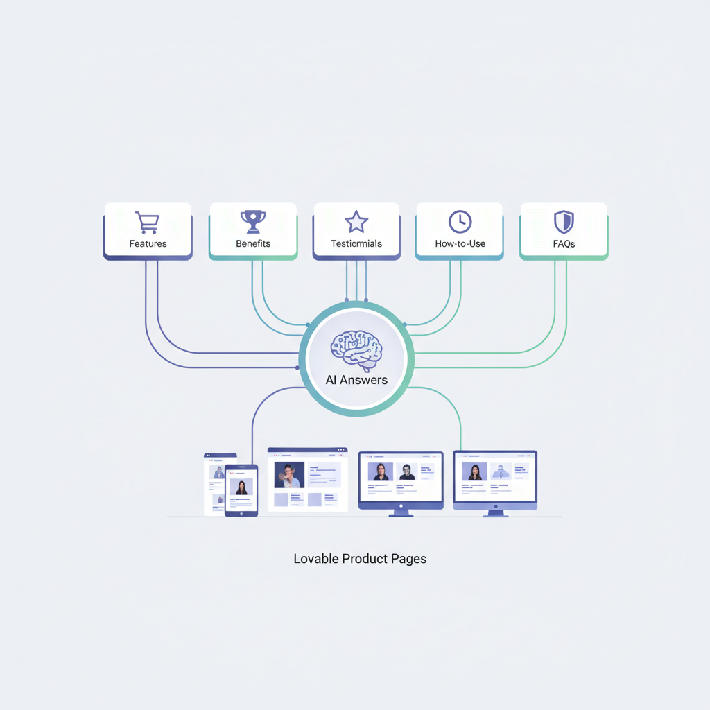 5 Snippet Template Examples (with Copy) to Win AI Answers for Lovable Product Pages