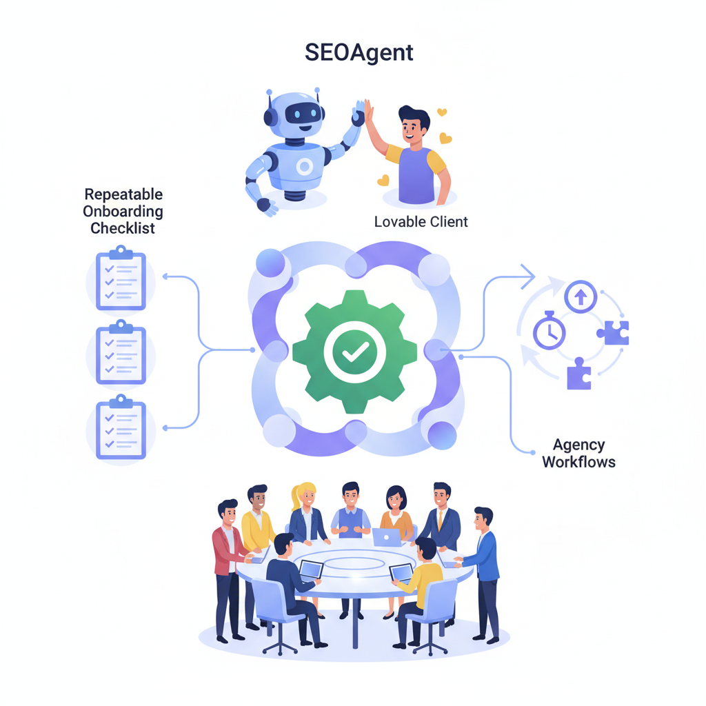 Why a repeatable onboarding checklist matters for Lovable agency workflows illustration
