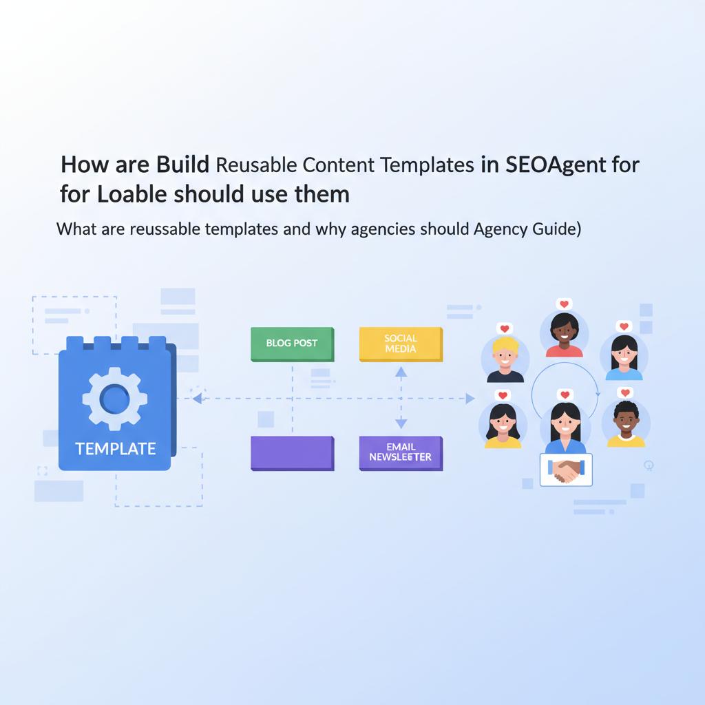 How to Build Reusable Content Templates in SEOAgent for Lovable Clients (Agency Guide)