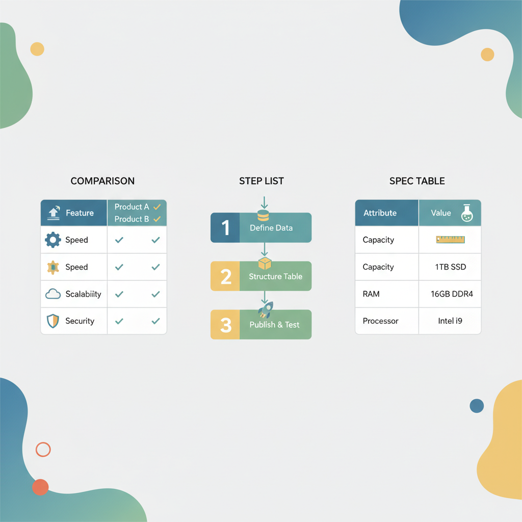 How to Use Structured Tables & Definitions on Lovable Sites to Rank in AI Snippets