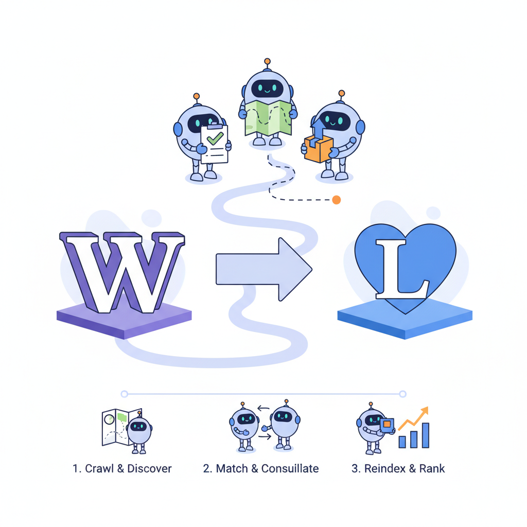 How search engines treat site migrations (concise primer) illustration