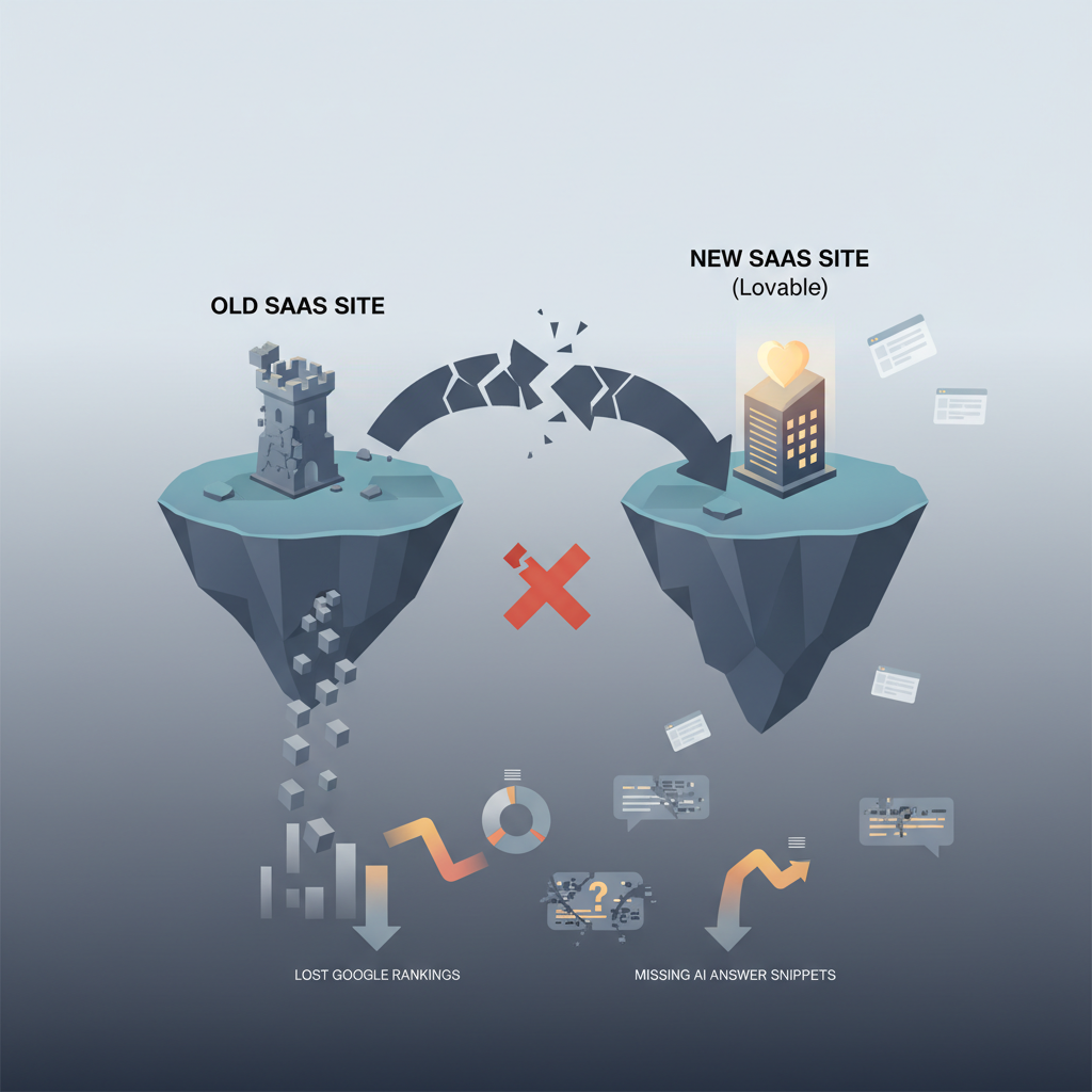 Redirects & Canonical Strategy for Migrating a SaaS Site to Lovable — Preserve Google Rankings and AI Answer Snippets